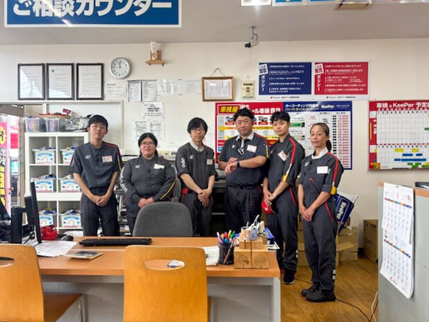 車検屋 セルフ味岡SS スタッフ