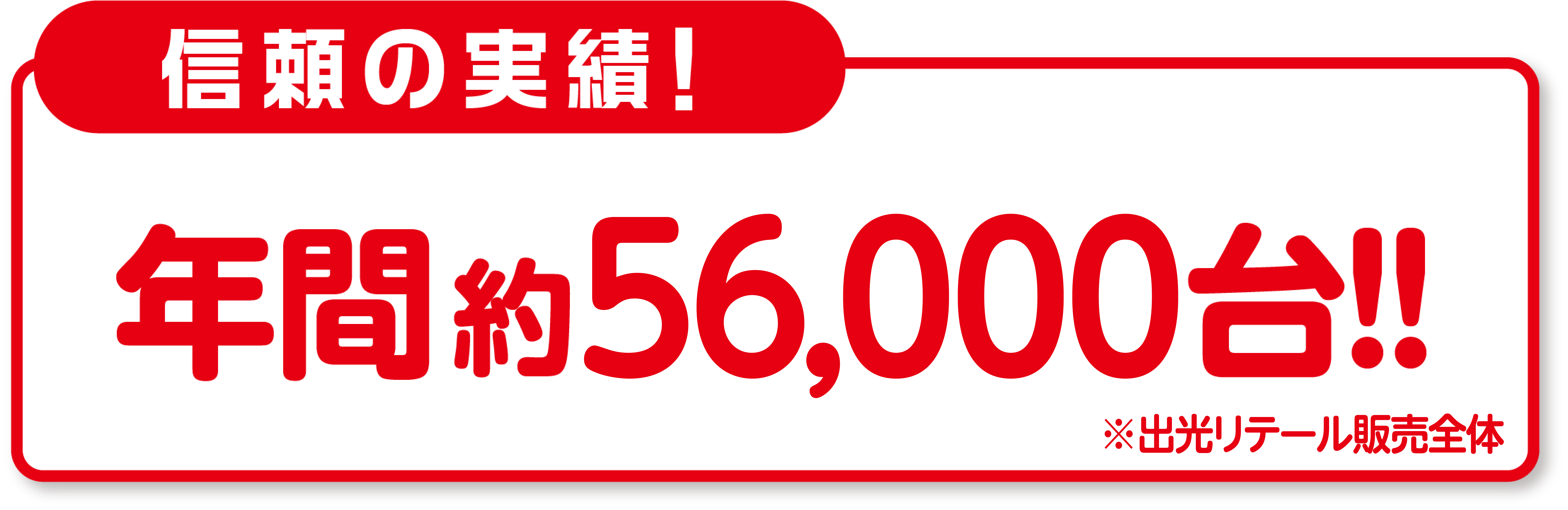 年間約10,000台！