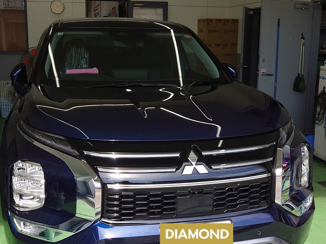 三菱 アウトランダーPHEVのダイヤモンドキーパー