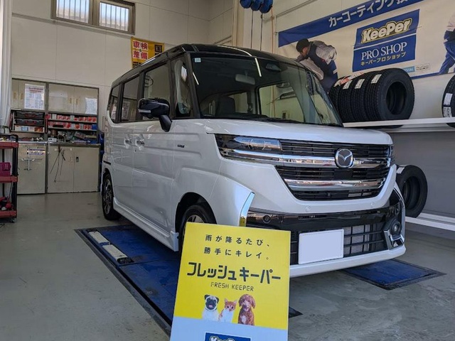 スズキ スペーシアカスタムのフレッシュキーパー